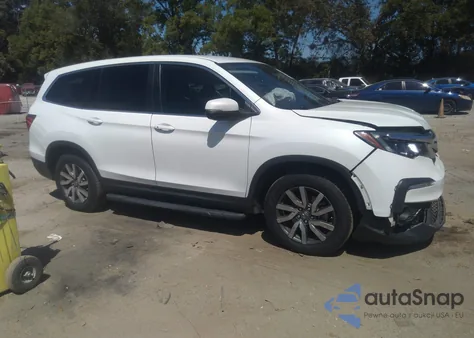 2021 Honda Pilot Awd Ex из США, поврежденный, VIN 5FNYF6H37MB068774